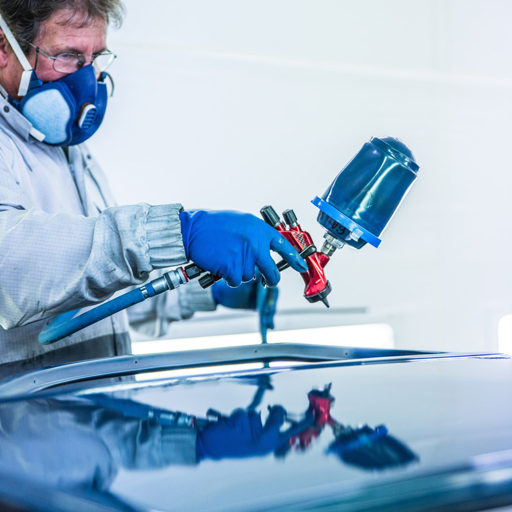 atelier peinture carrosserie auto à Dinard