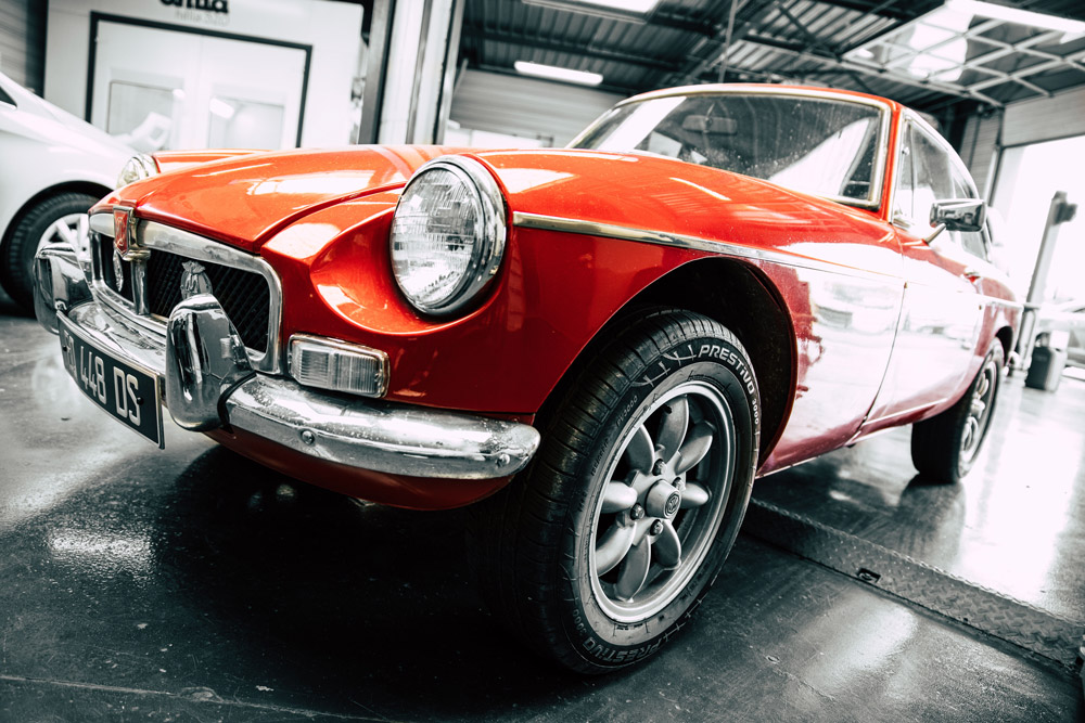 atelier peinture carrosserie auto à Dinard