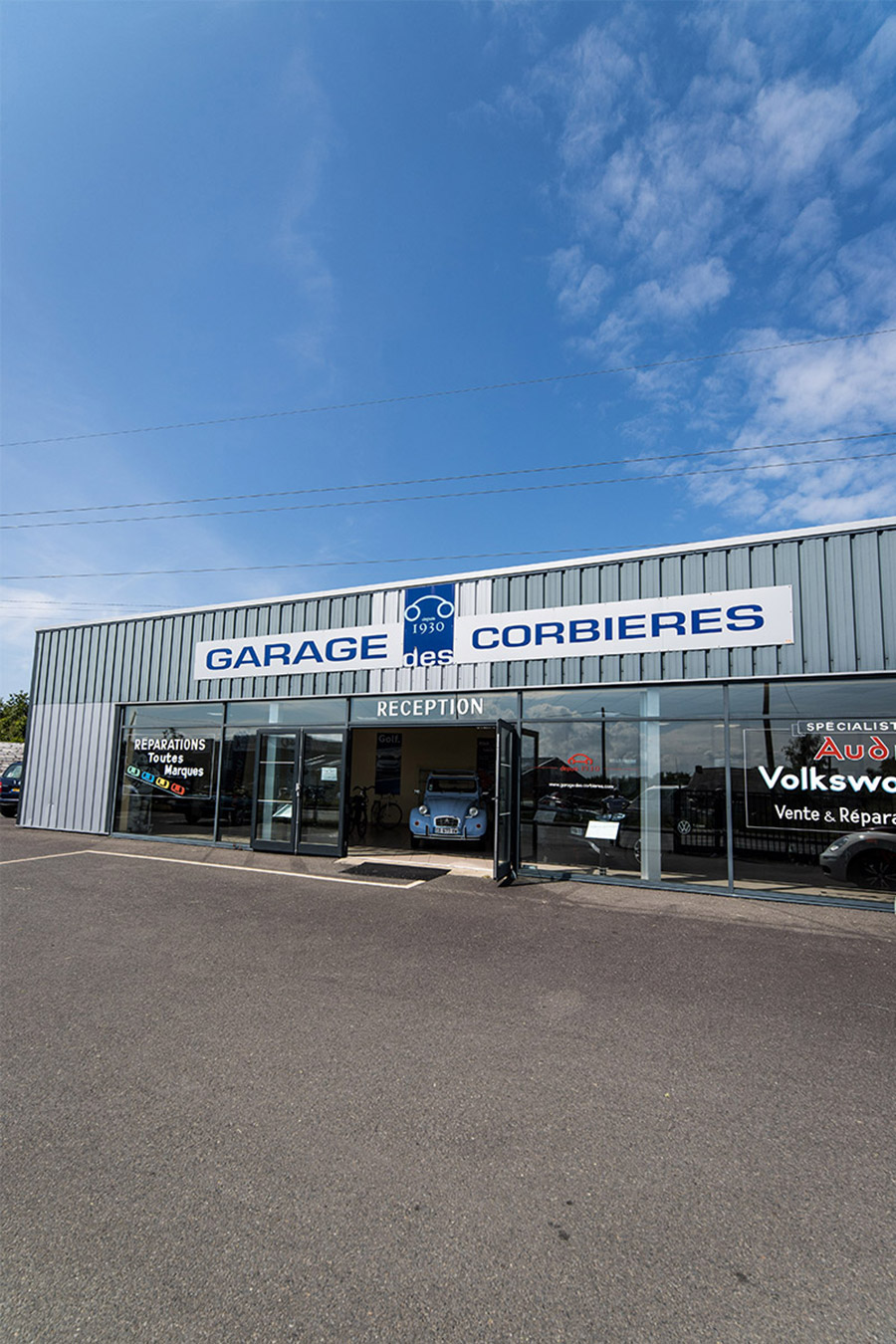 photos du garage des corbières