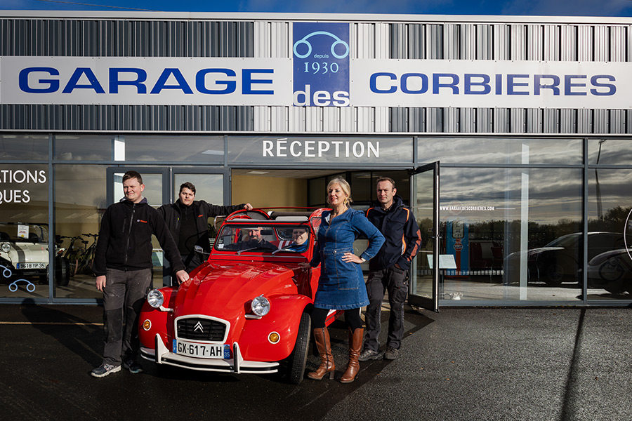 photos du garage des corbières