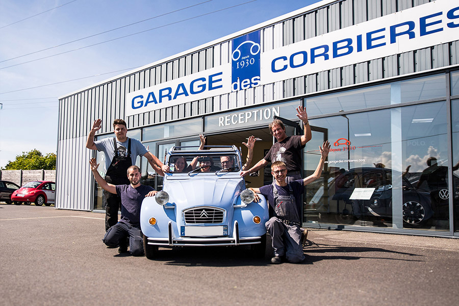photos du garage des corbières