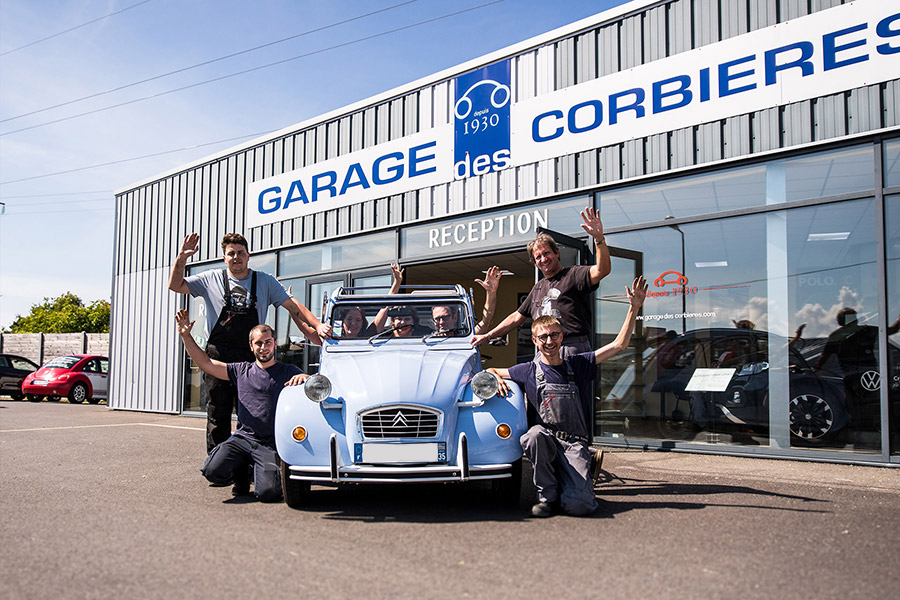 photos du garage des corbières