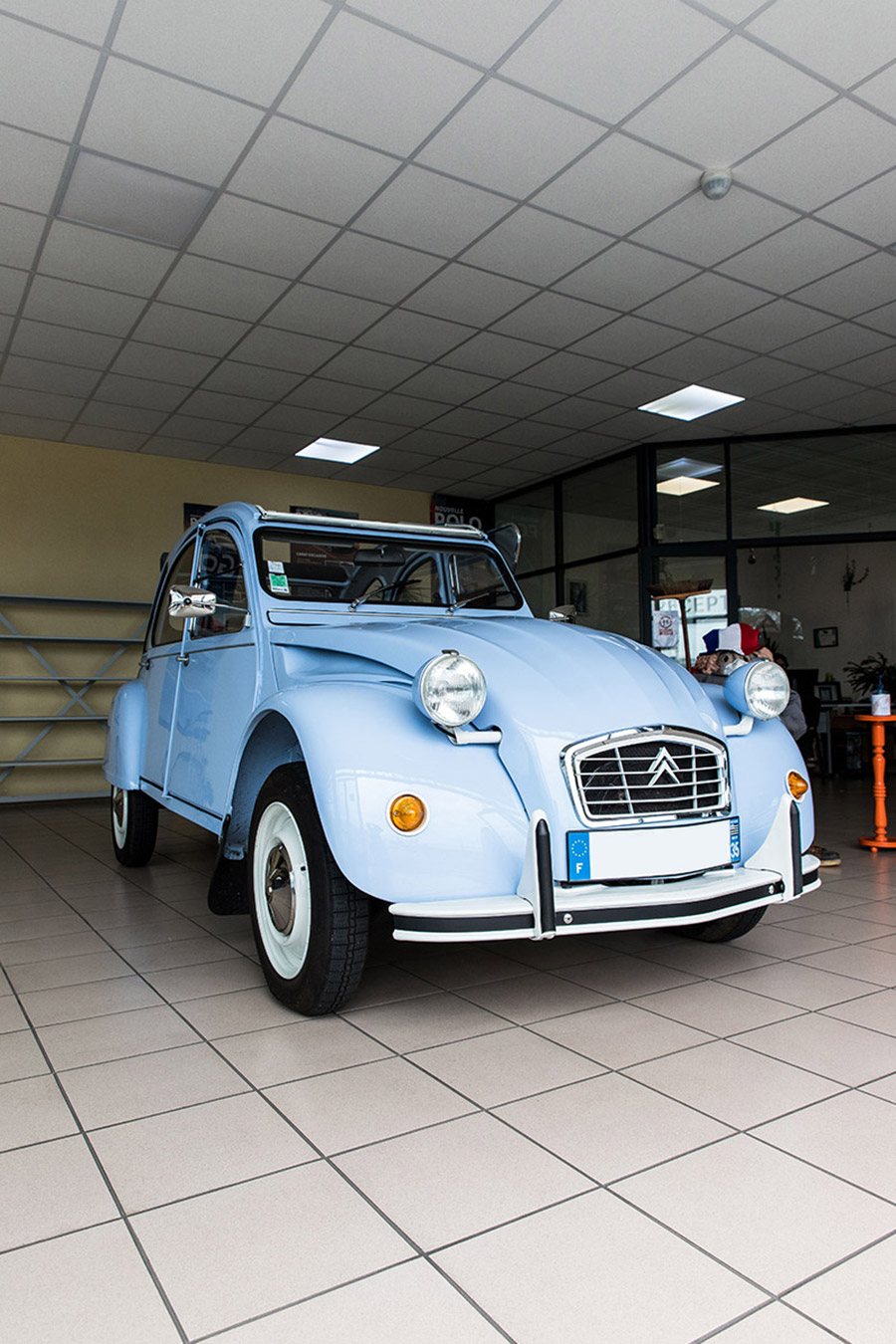 photos de l'atelier vintage du garage des corbières